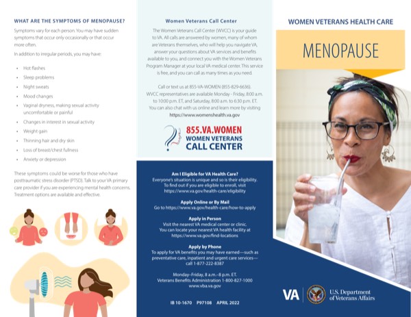 Menopause brochure