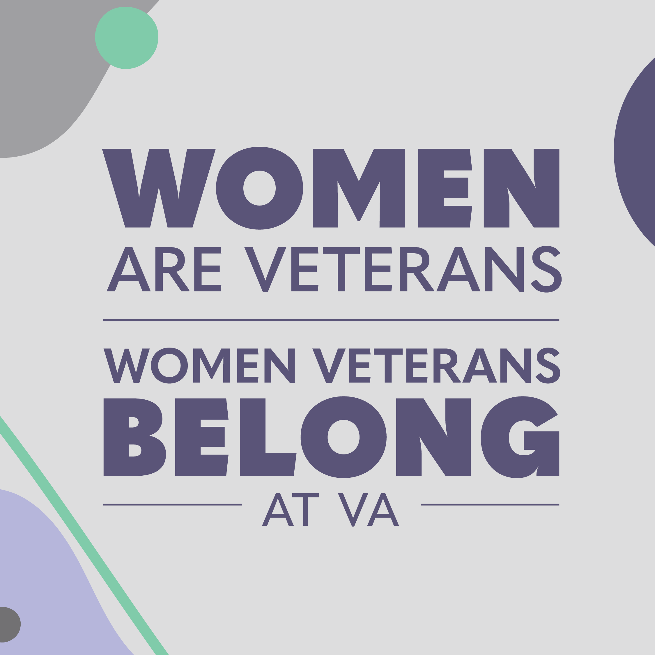 Women Are Veterans Instagram Square Graphic 03